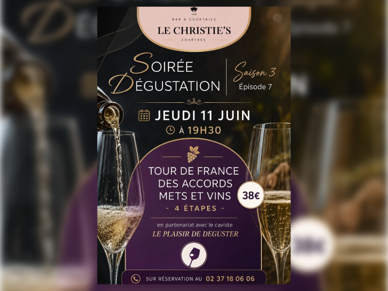 Christie's Tasting : Soirée Dégustation Accords Mets & Vins