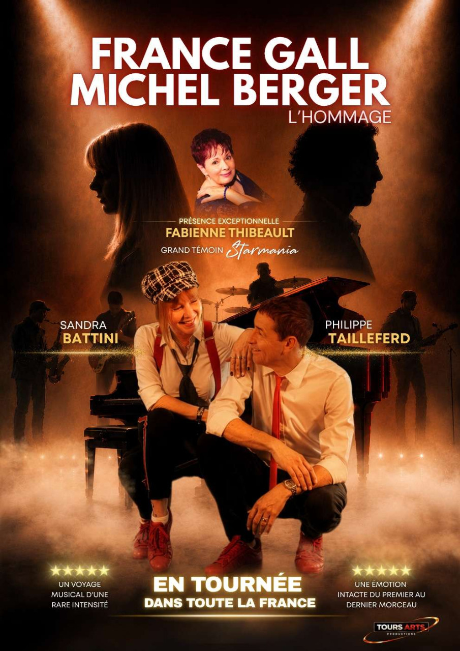 France GALL Michel BERGER : l'hommage