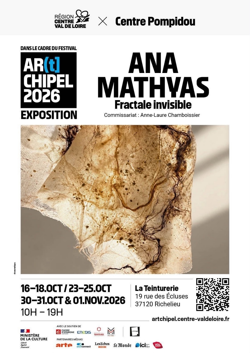 Festival AR(t]CHIPEL - Exposition d'Ana Mathyas "Fractale Invisible"