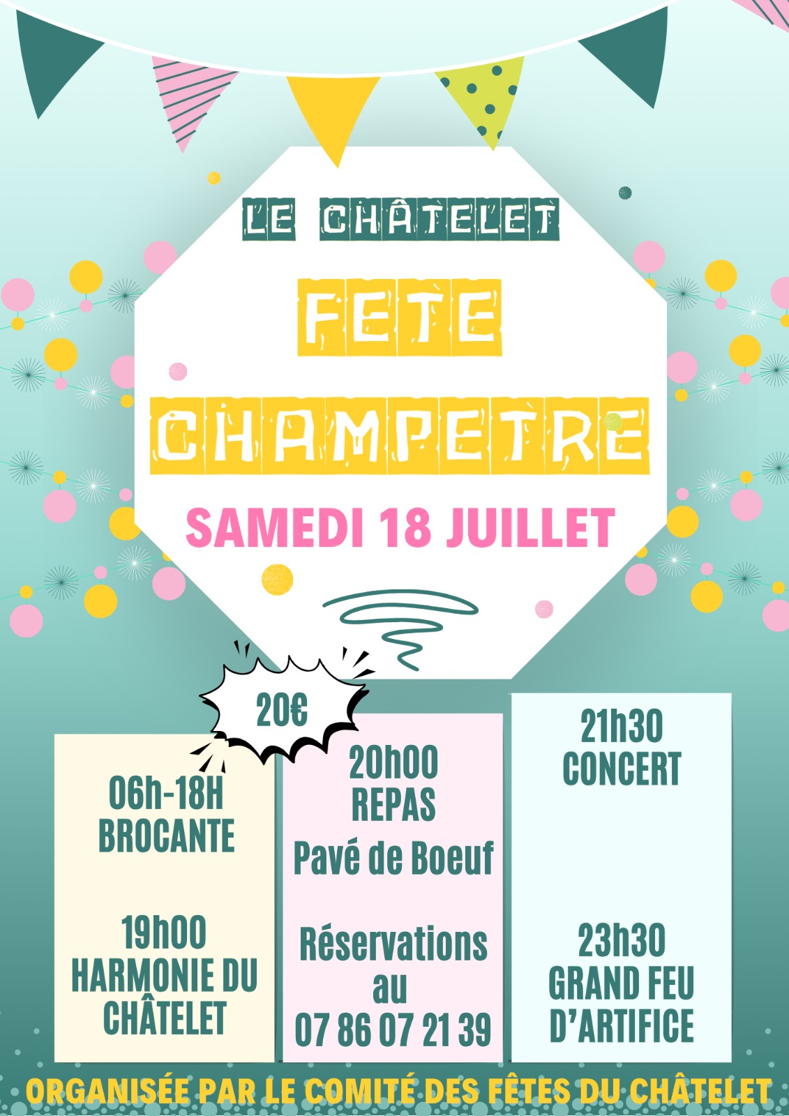 Fête champêtre et Brocante au Châtelet