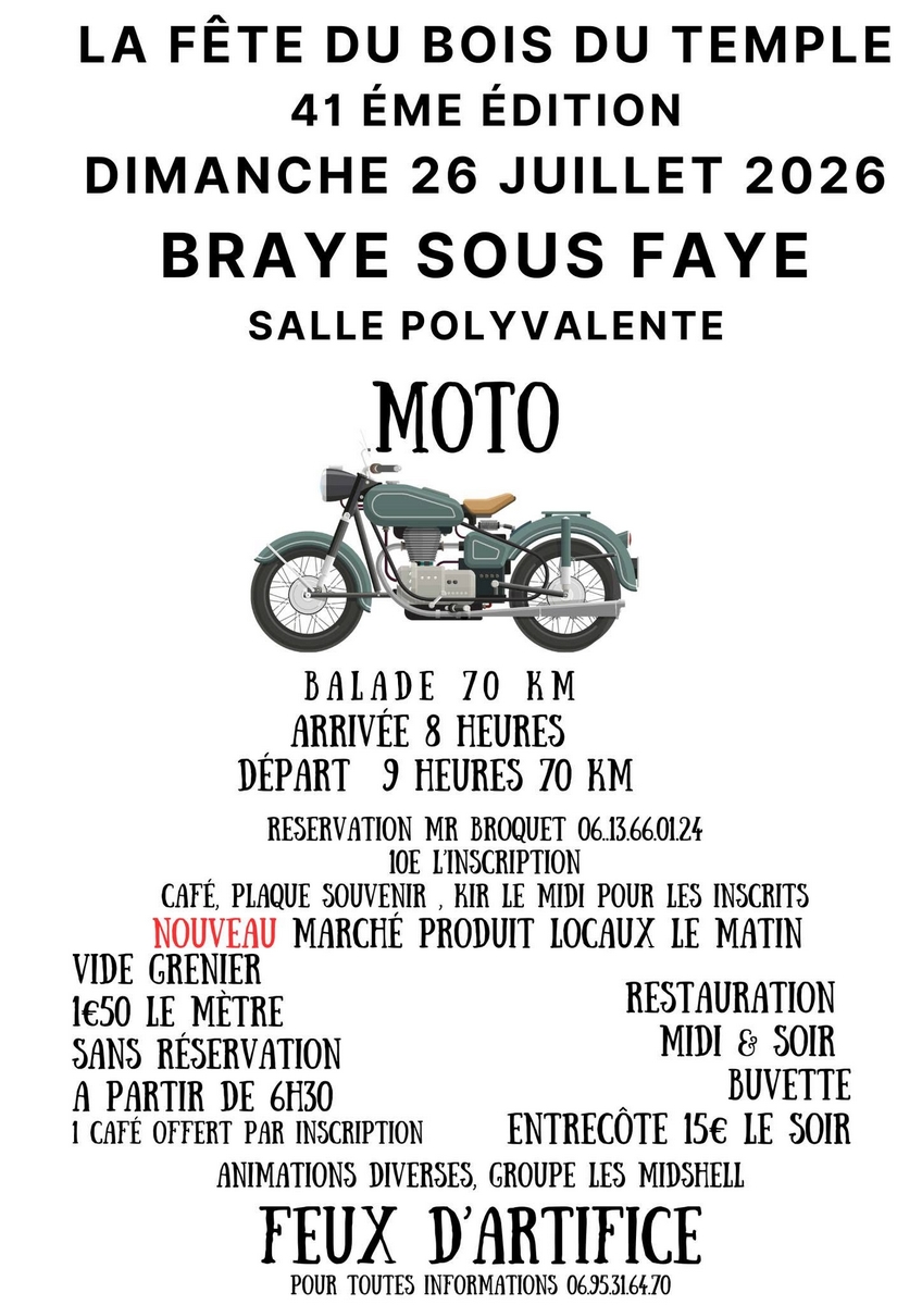 Fête du Bois du Temple