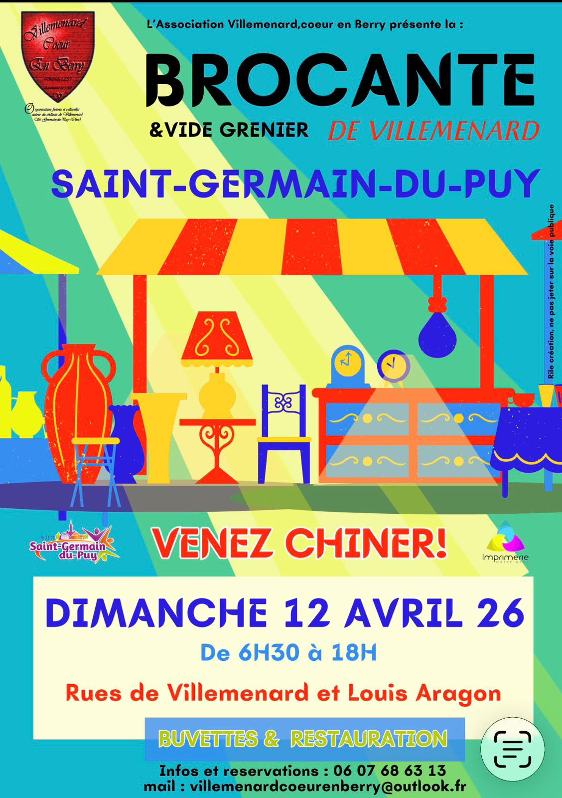 Brocante de Villemenard
