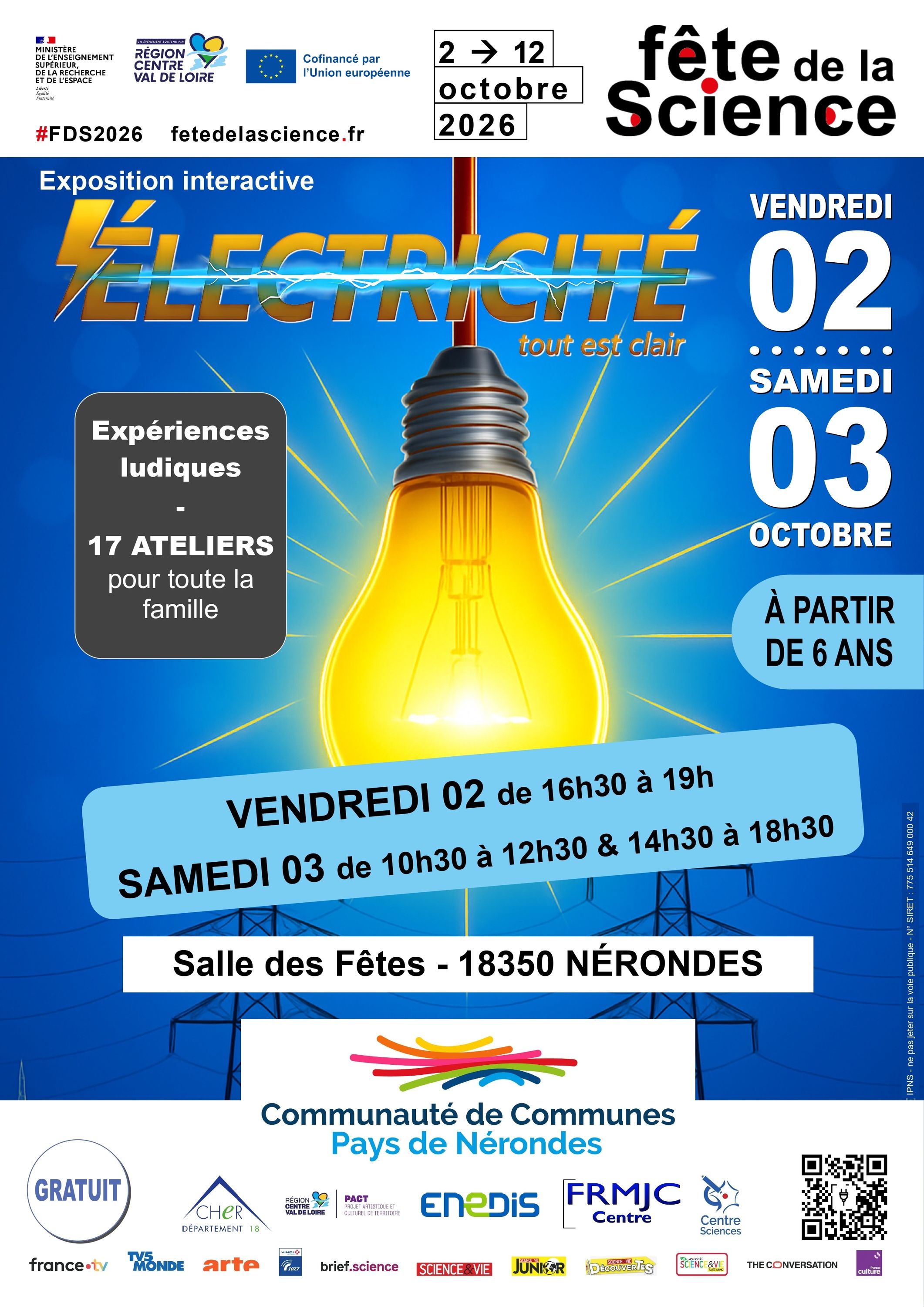 Exposition scientifique "Electricité tout est clair" - FRMJC