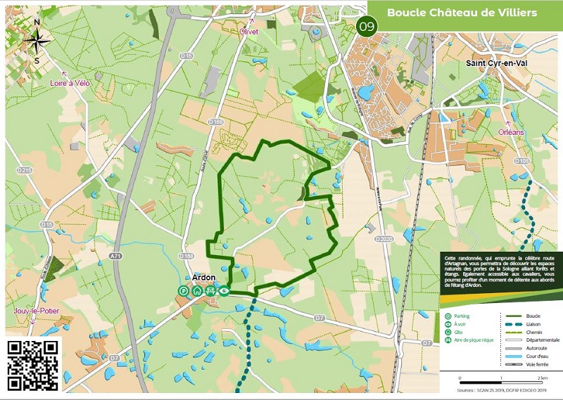 Boucle 09 - Château de Villiers, Ardon - photo 3