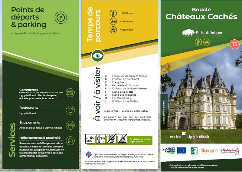 Boucle 13 - Châteaux cachés