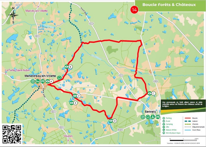 Boucle 14 - Forêts & châteaux, Ménestreau-en-Villette