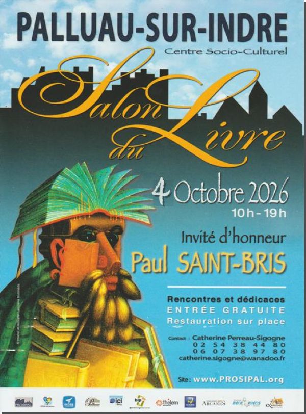 Salon du livre — visuel événement