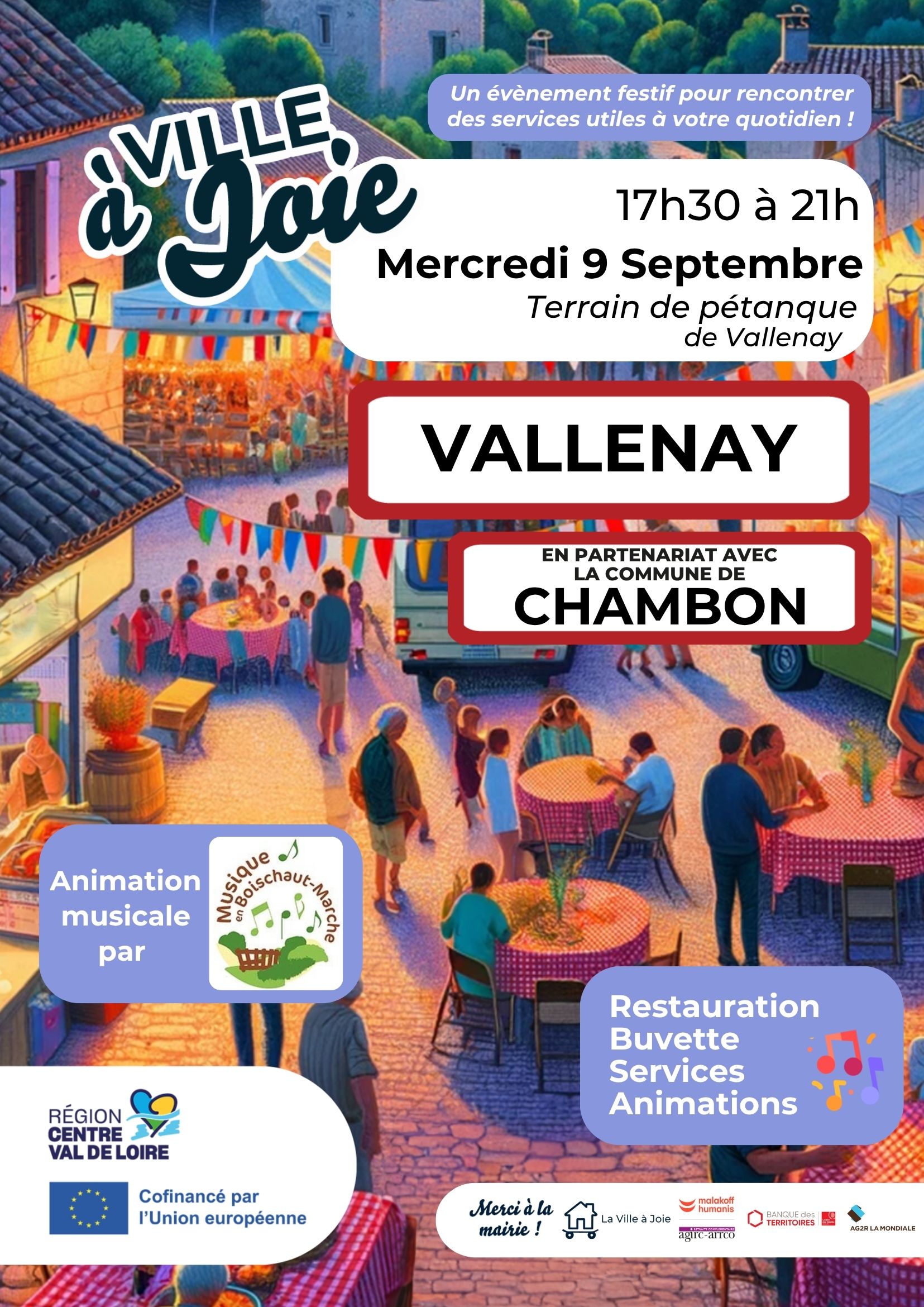 Ville à joie - Vallenay