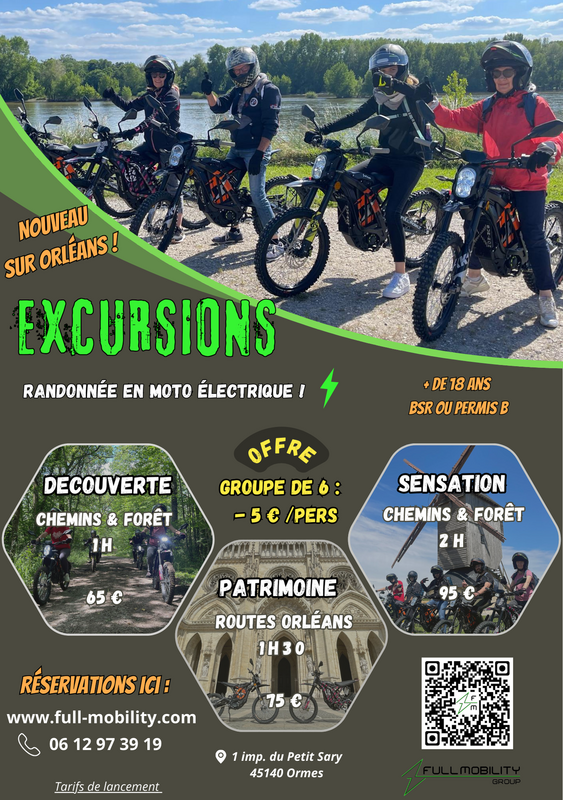 Excursions en cyclomoteur électrique Full Mobility — photo 3