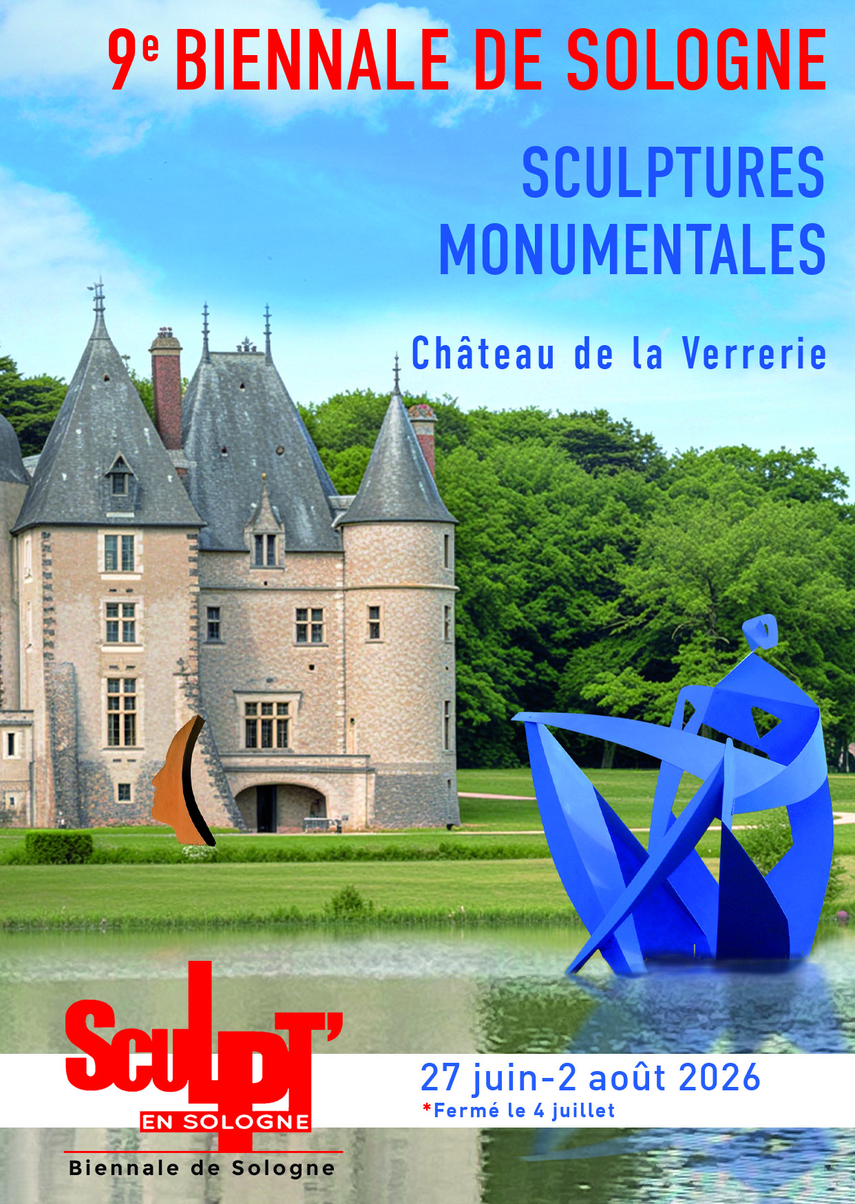9ème biennale de Sculpt'en Sologne