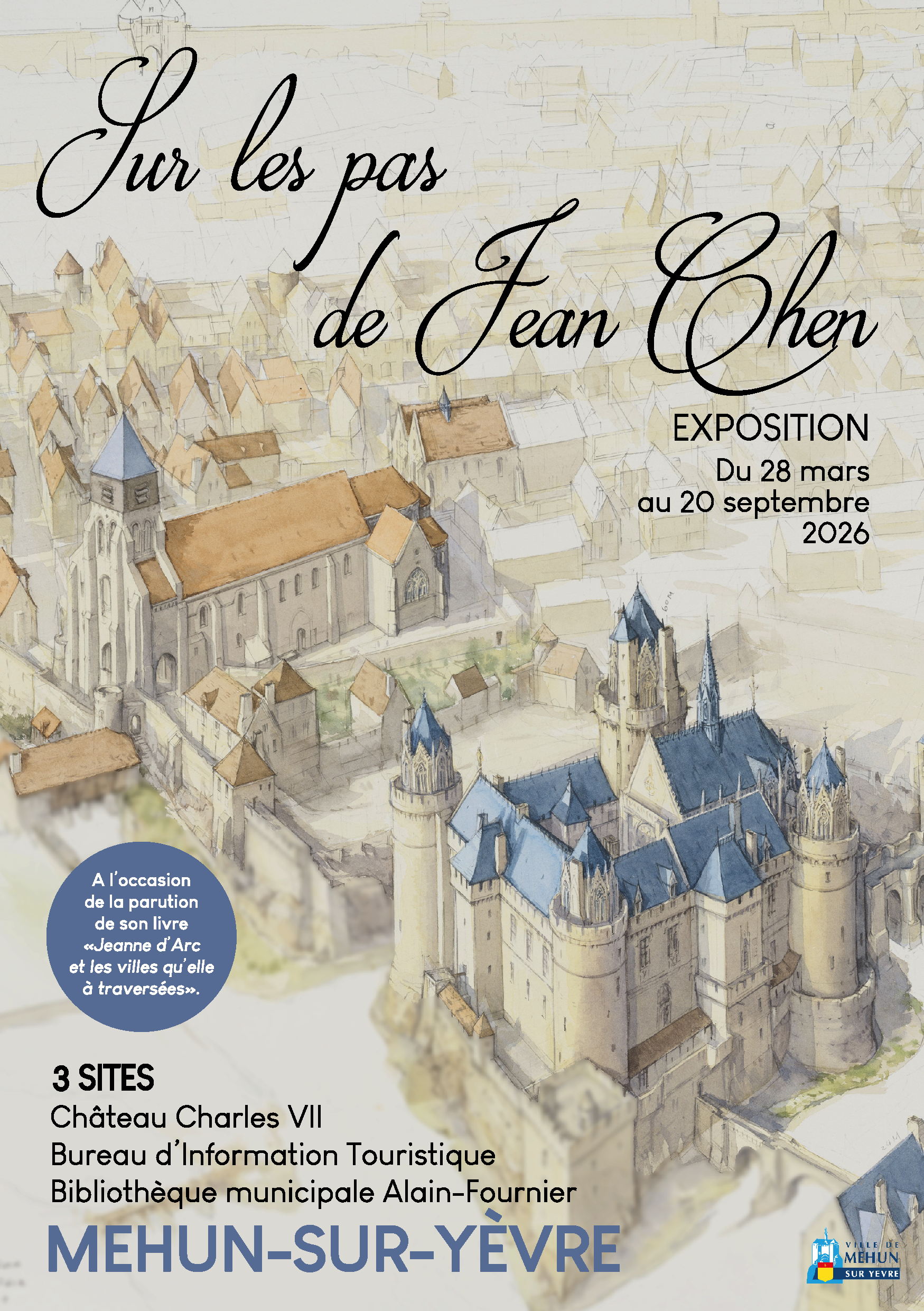 Exposition Sur Les Pas de Jean Chen