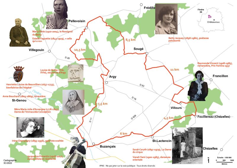 Le Parcours des Dames de l'Indre en Berry