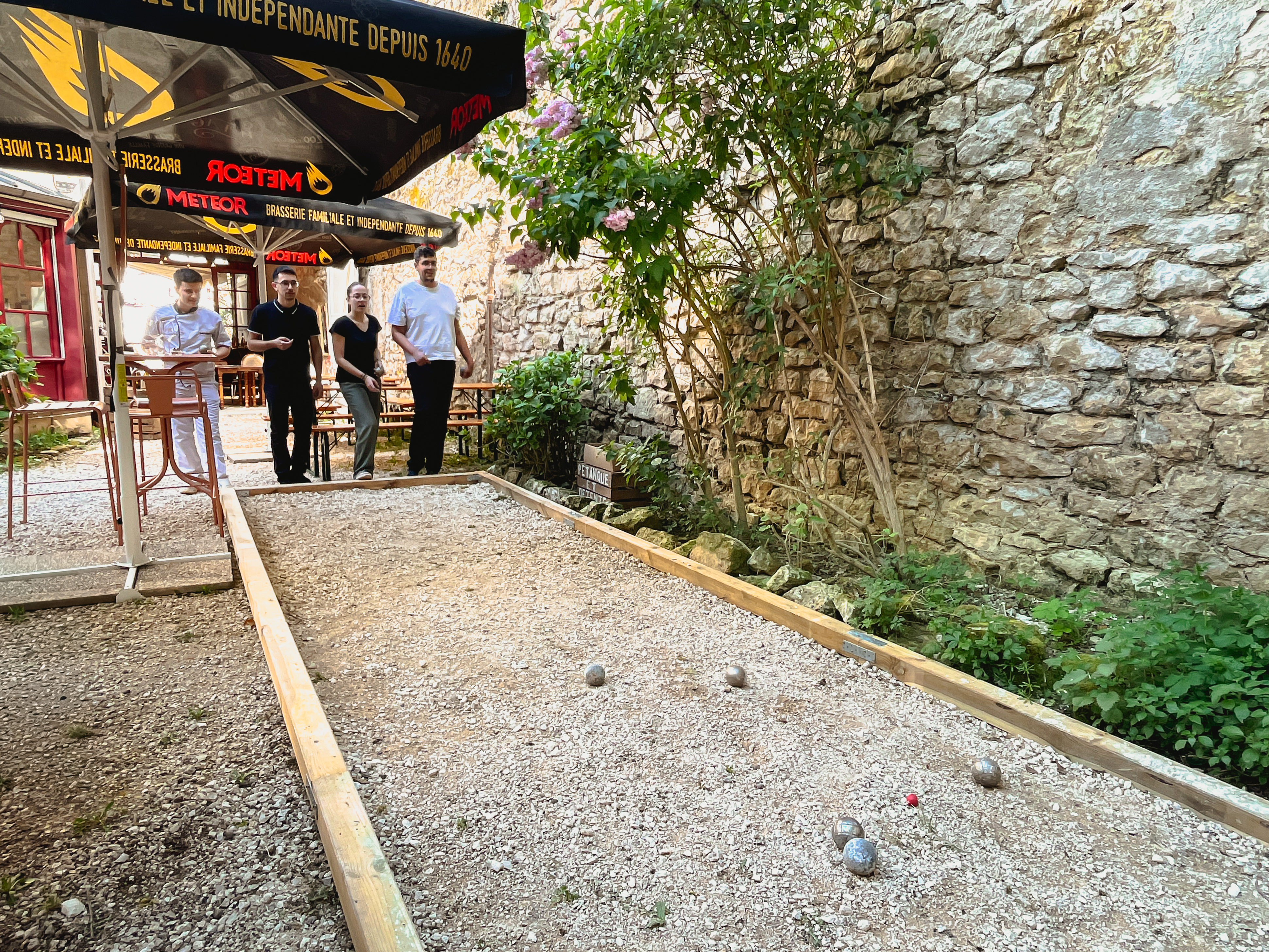 La guinguette du Relais des Braconniers, Saint-Aignan