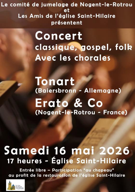 Concert en l'église de Saint-Hilaire — visuel événement