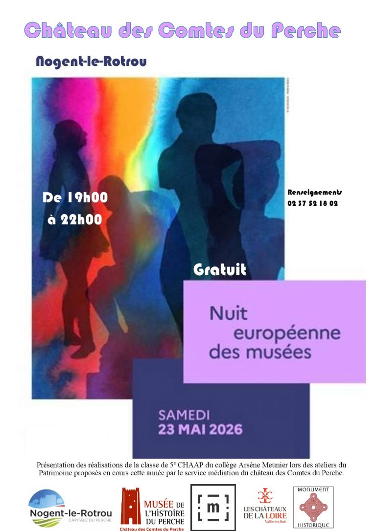 Nuit des Musées I Château des Comtes du Perche — visuel événement