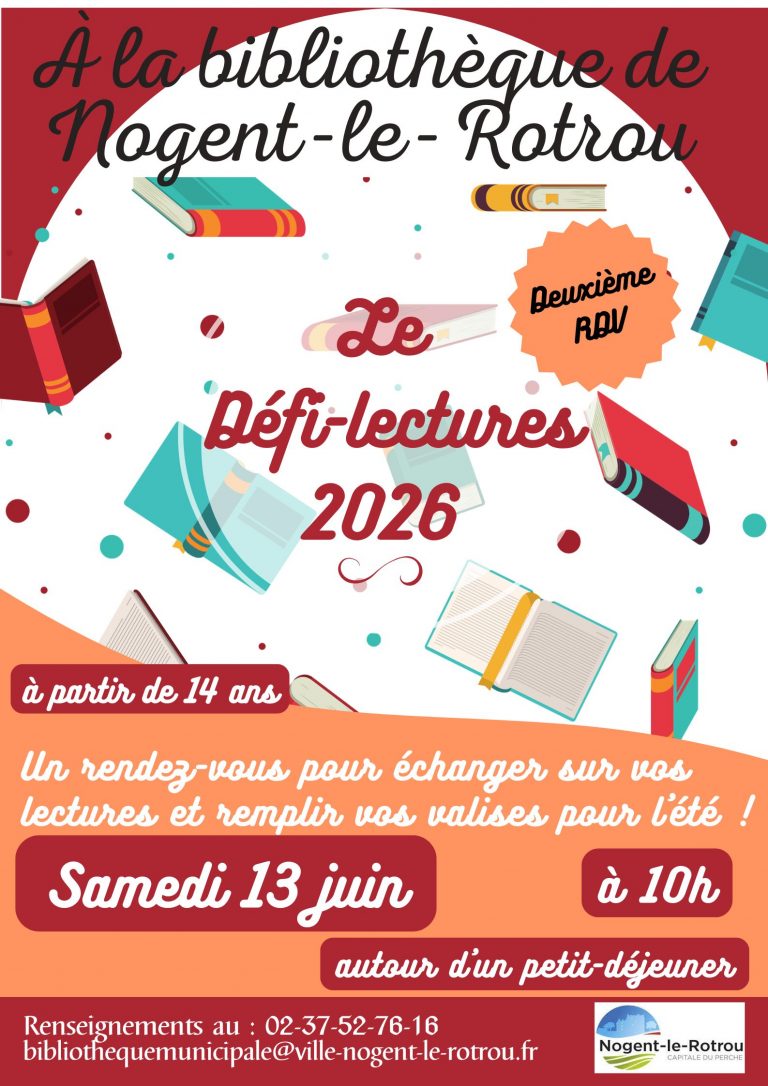 Défi-lectures juin 2026 — visuel événement