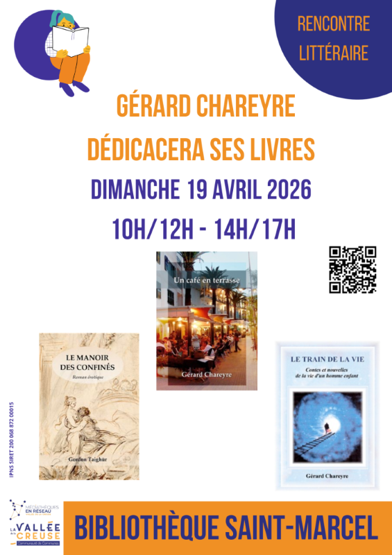 Rencontre dédicace avec un auteur — visuel événement