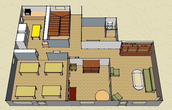 Gîte de groupe "Le Vanneau Huppé", Dame-Marie-les-Bois - photo 3