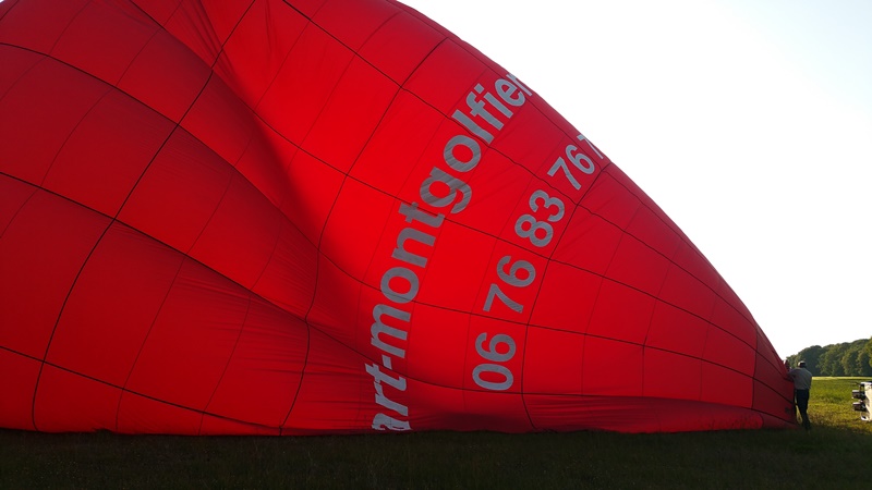 Survol de la Brenne en montgolfière, Mézières-en-Brenne