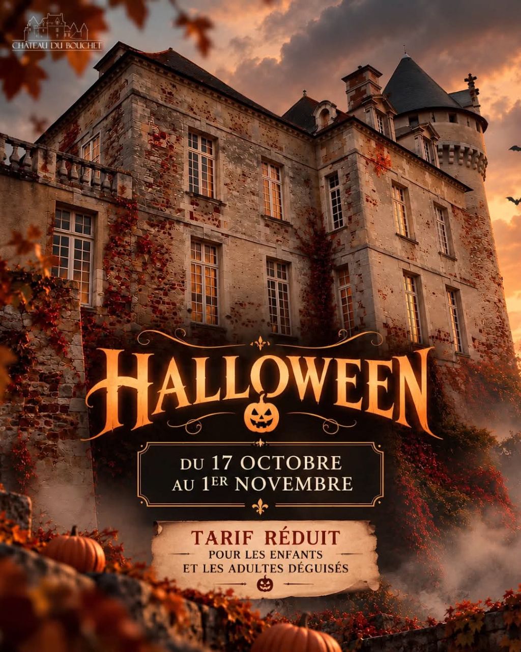 Halloween au Château du Bouchet