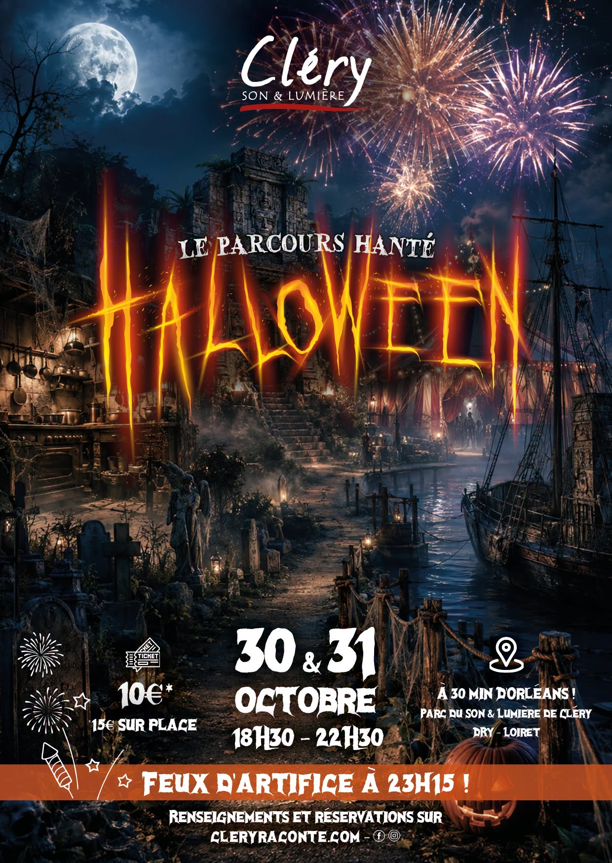Halloween au Son & Lumière de Cléry
