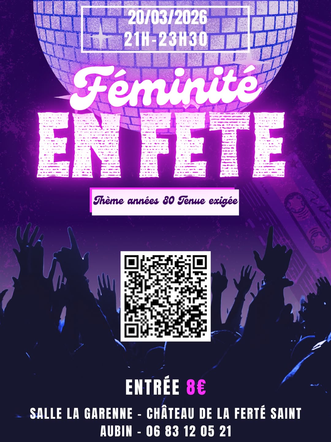 Soirée Féminité en Fête • 20 Mars