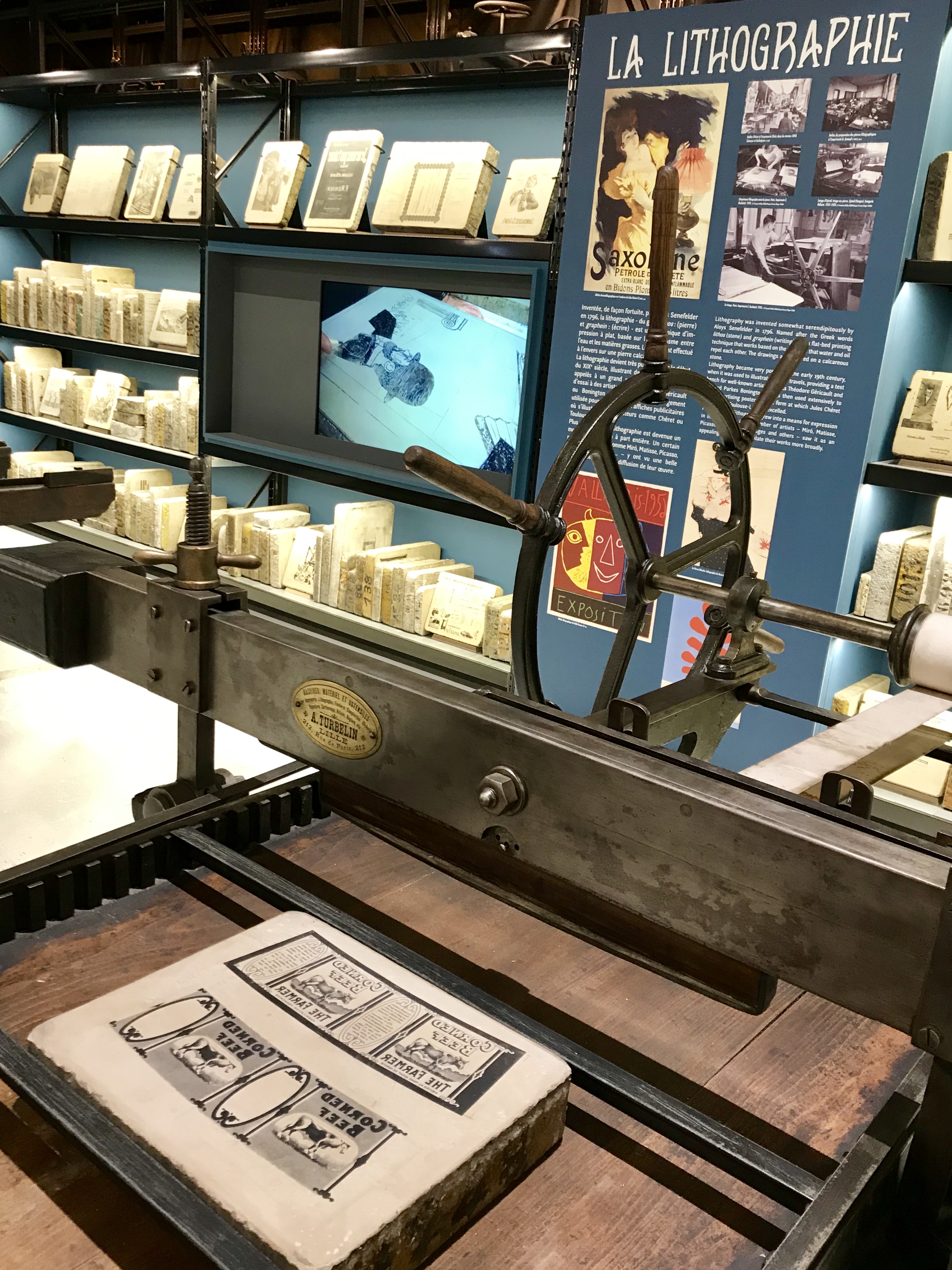 Atelier Musée de l'Imprimerie  France Centre-Val de Loire Loiret Le Malesherbois 45330