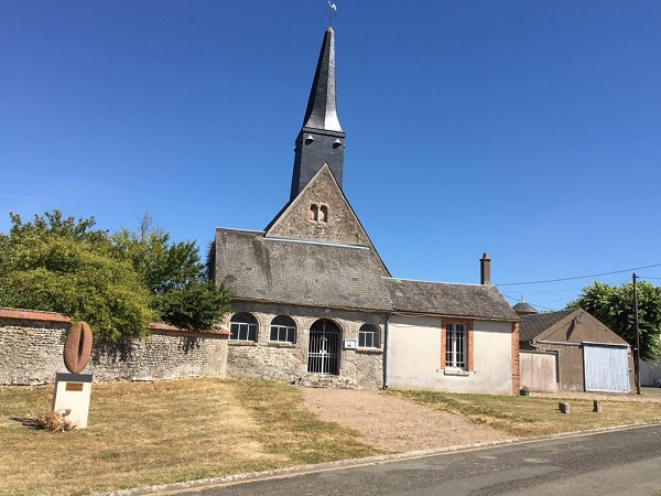 Eglise Saint-Aignan de Teillay-le-Gaudin  France Centre-Val de Loire Loiret Outarville 45480