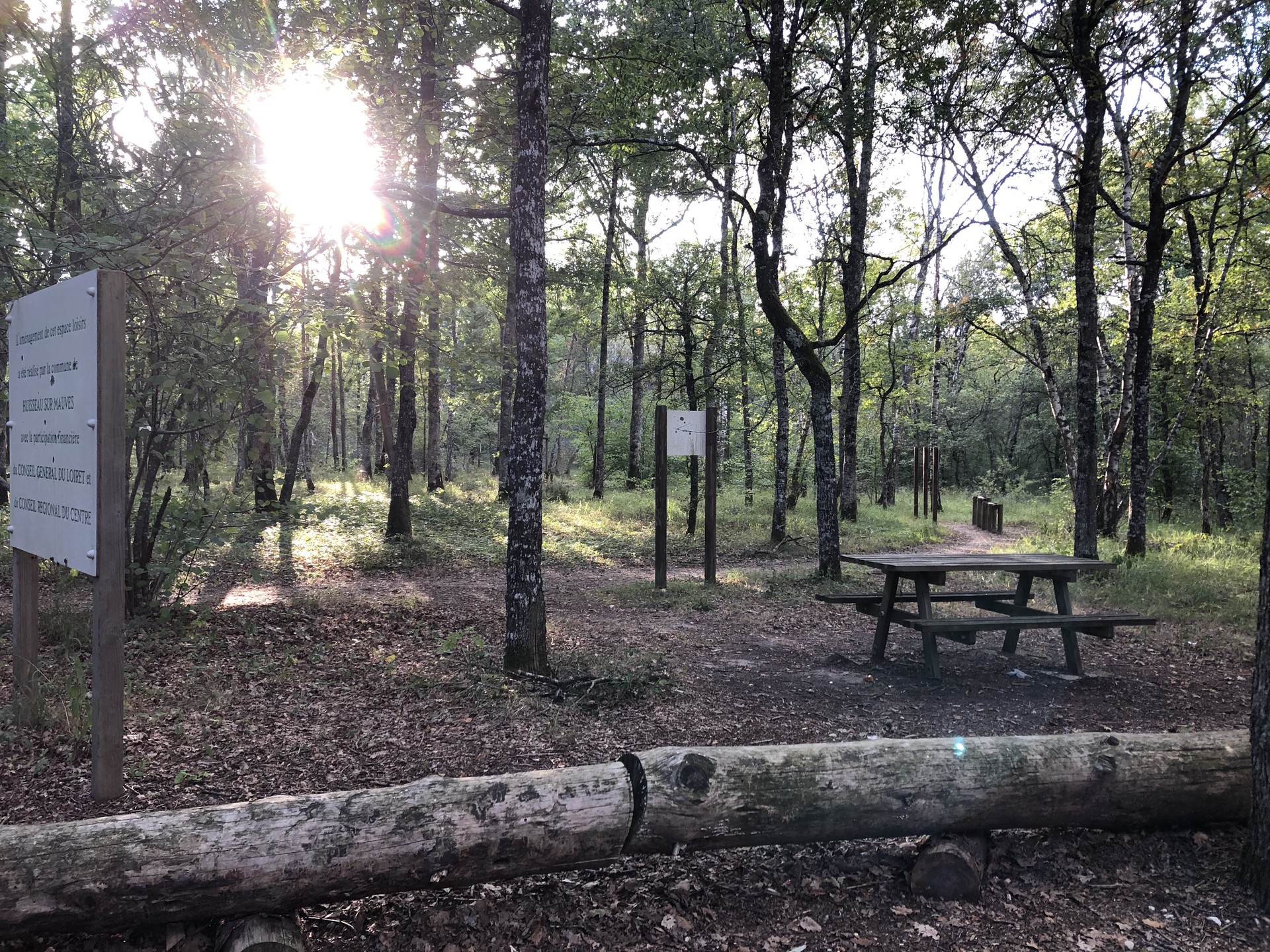 Aire de pique-nique à Huisseau-sur-Mauves, Huisseau-sur-Mauves - photo 2