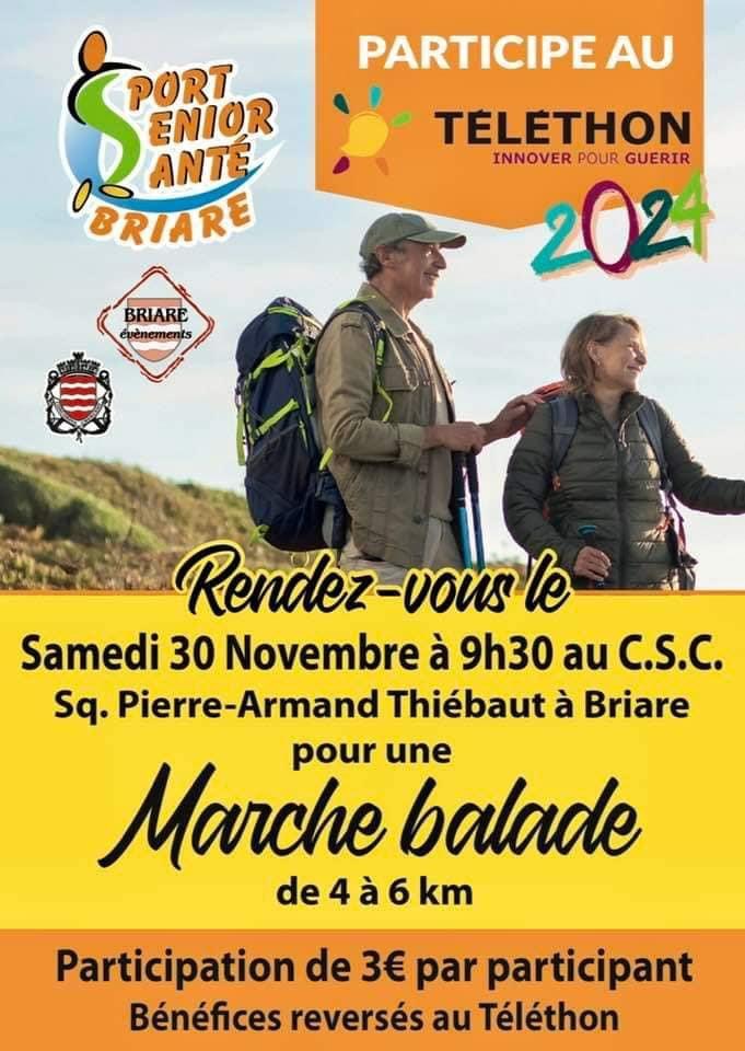 Marche balade du Téléthon