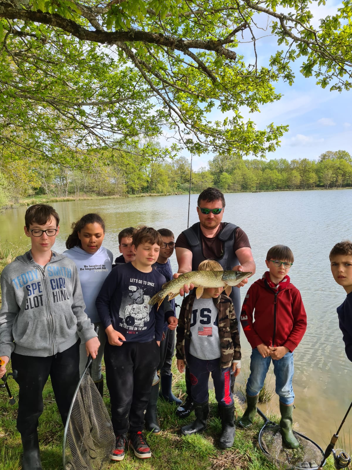 Vacances buissonnières - Stage pêche et nature à la Maison de la Chasse et de la Nature — visuel événement