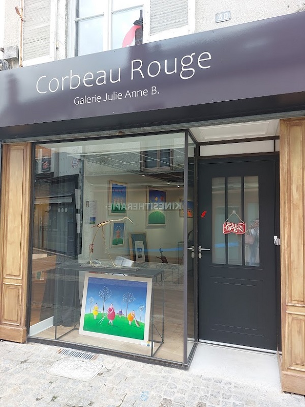 Corbeau Rouge, galerie Julie Anne B.