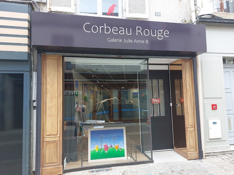 Corbeau Rouge, galerie Julie Anne B., Jargeau - photo 2