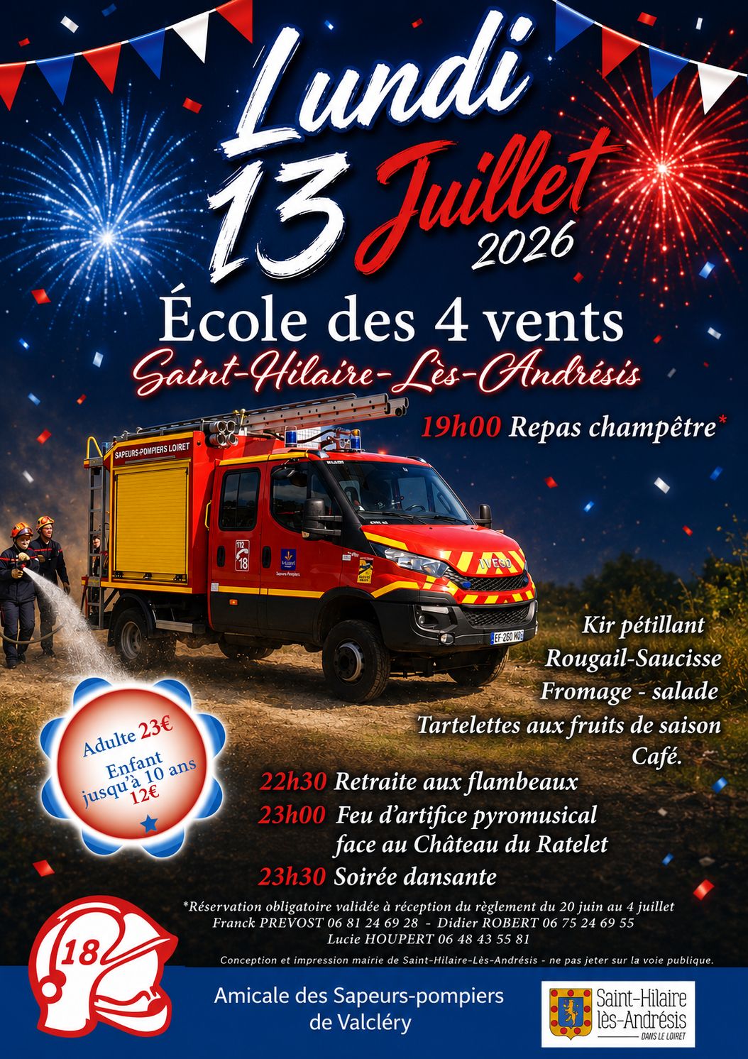 Fête nationale [FEU D'ARTIFICE ANNULE]