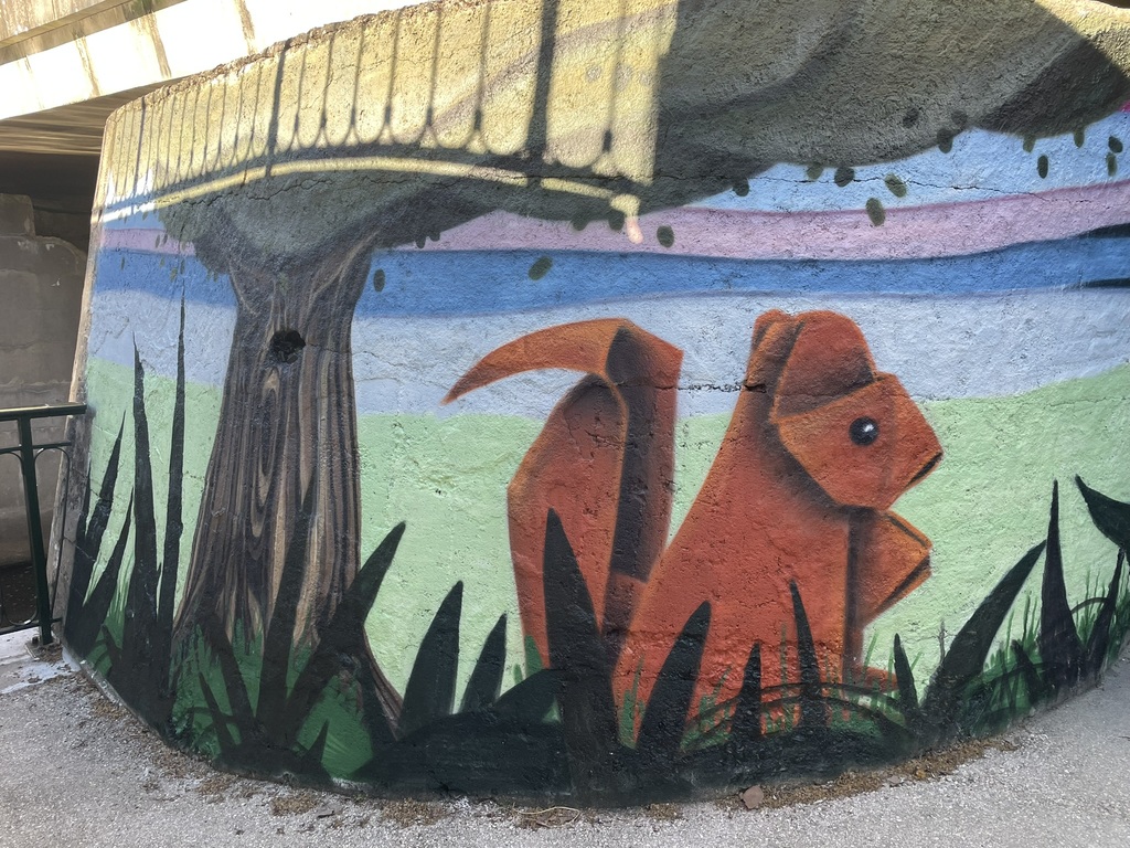 Fresque de Demsé sur le Canal d'Orléans, Mardié - photo 2