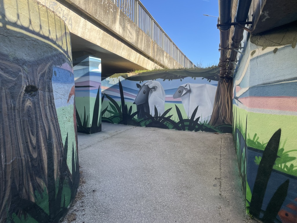 Fresque de Demsé sur le Canal d'Orléans, Mardié - photo 6