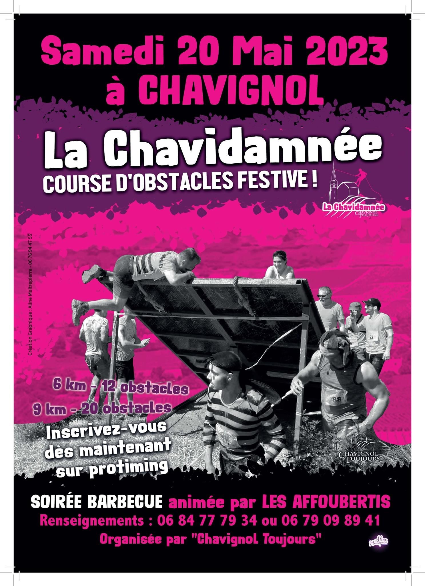 La Chavidamnée : course d’obstacles festive!©