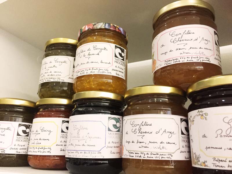 Confitures et condiments d'Evelyne Plique