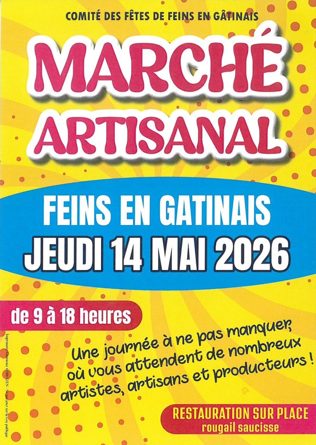 Marché artisanal — visuel événement