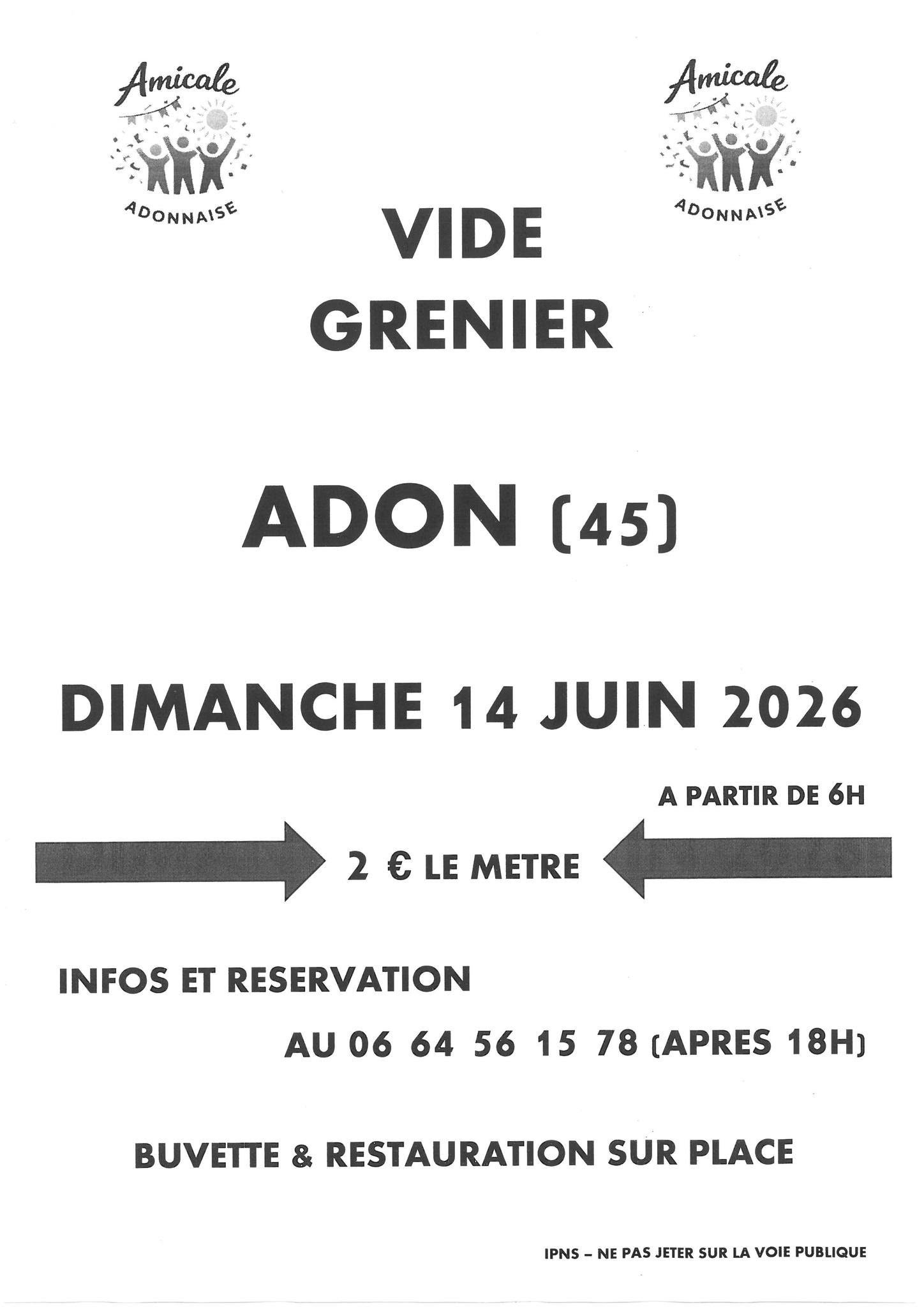 Vide-grenier — visuel événement