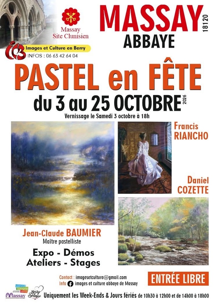 Exposition Pastel en fête — visuel événement