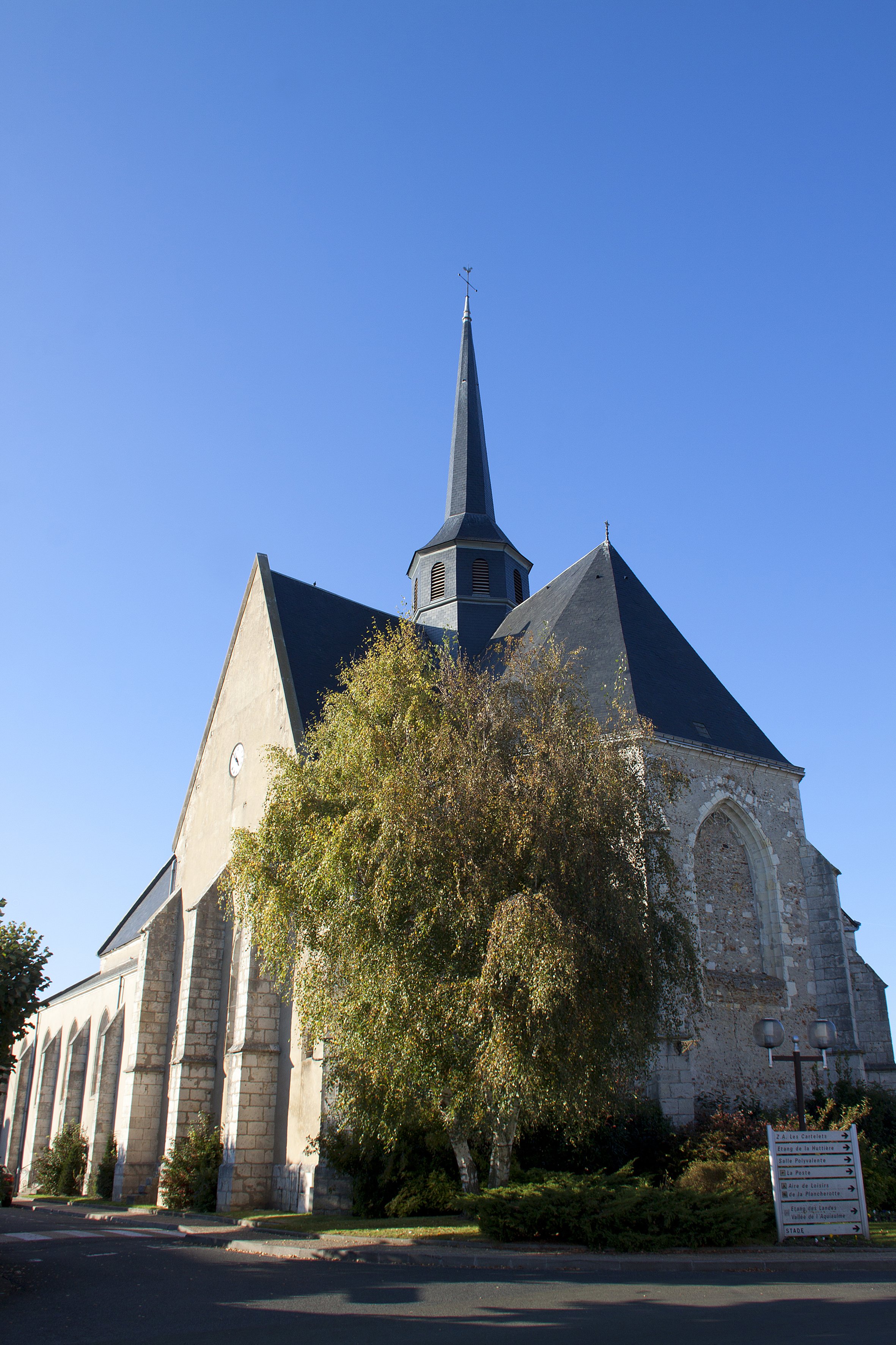 Eglise Saint Etienne, Coullons