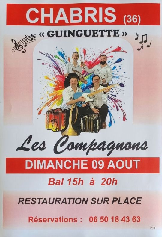 Concert "Les Compagnons" à la Guinguette