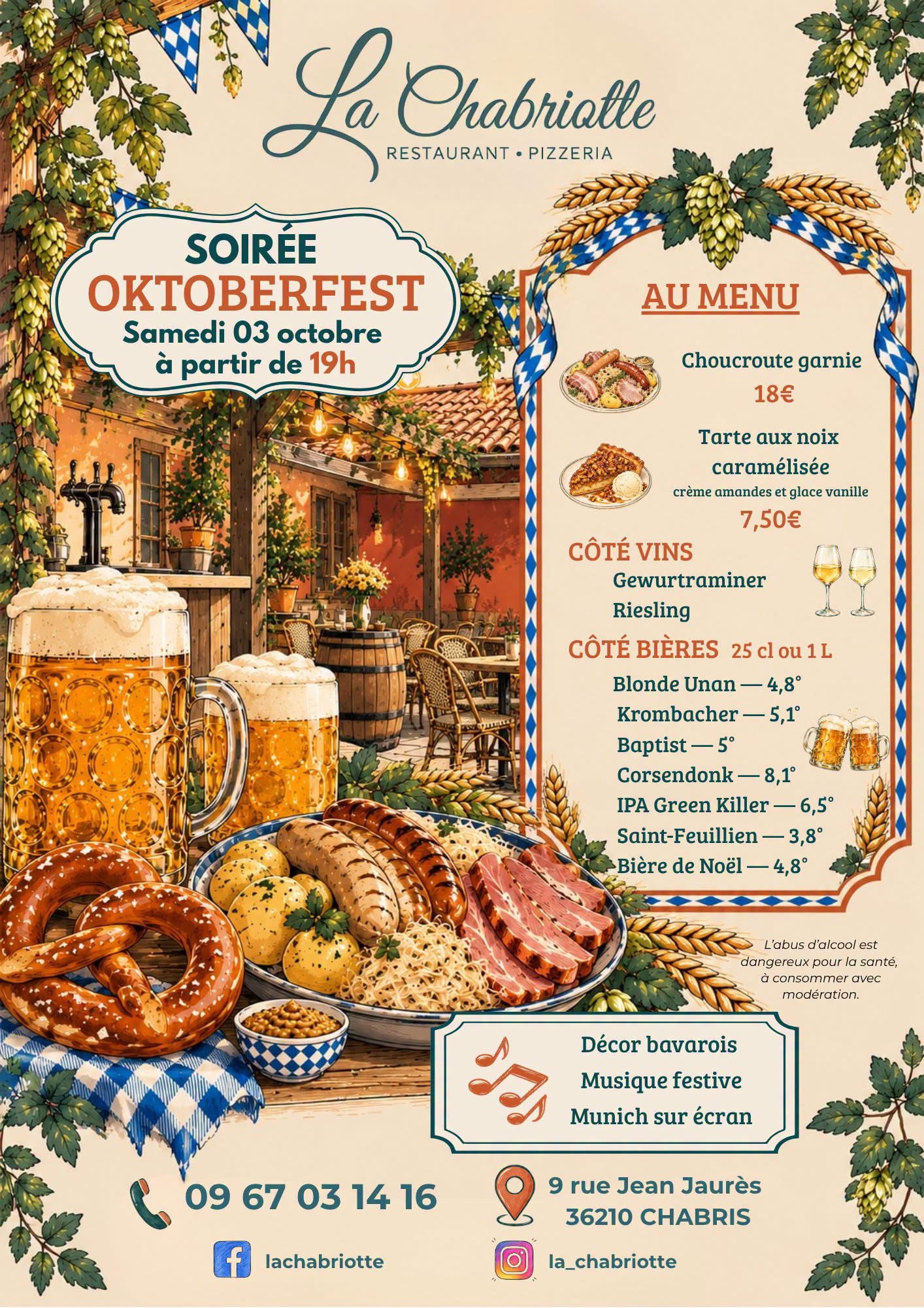 Soirée oktoberfest