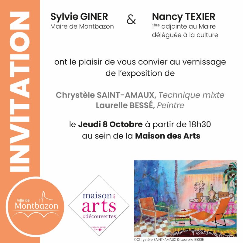 Exposition Laurelle BESSÉ et Chrystèle SAINT-AMAUX
