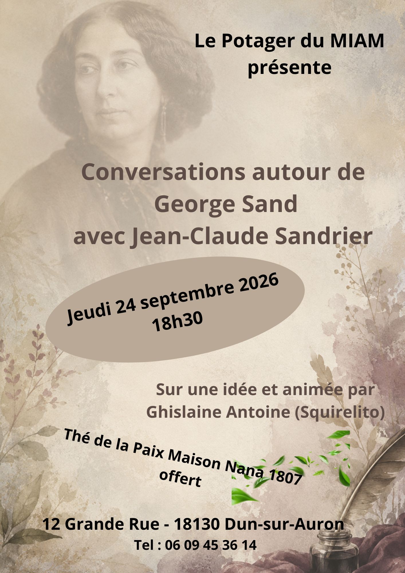 Conversations autour de George Sand