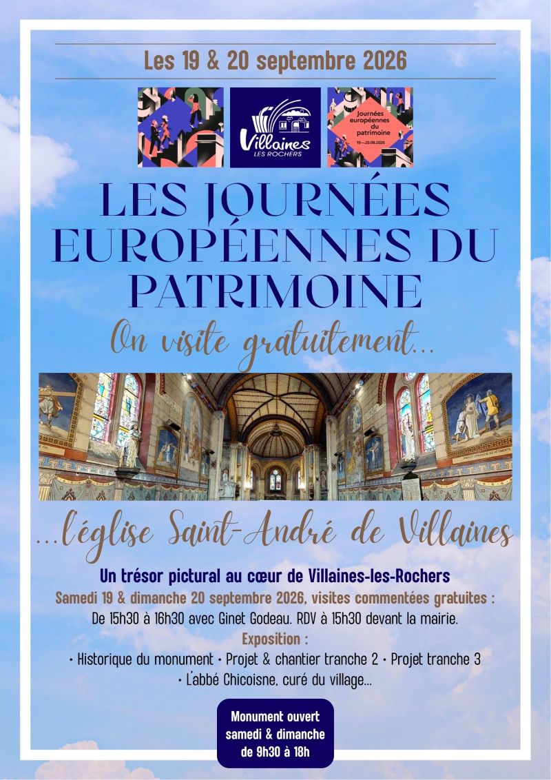 Journées Européennes du Patrimoine à l'église Saint-André