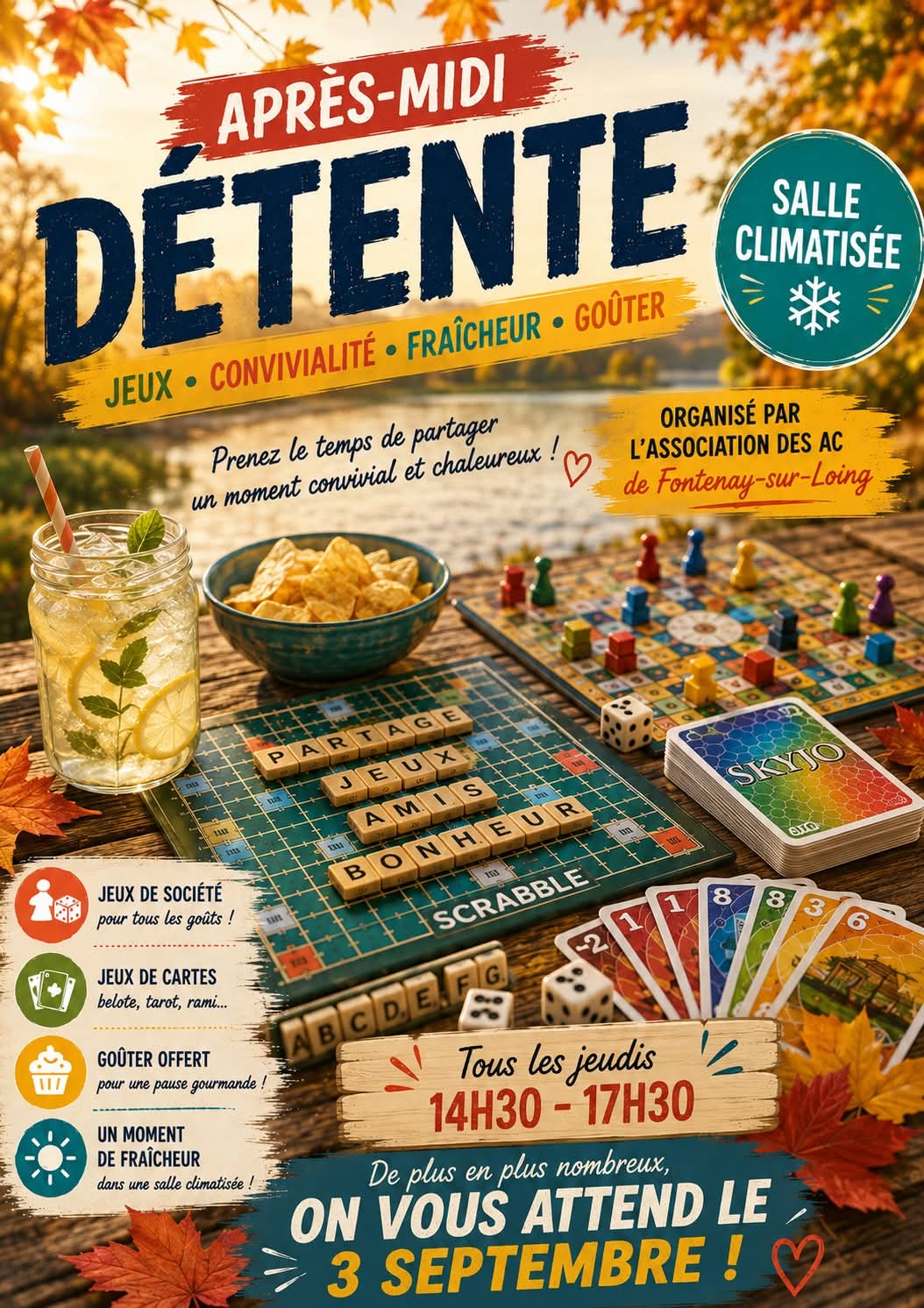 Après-midi activités détente — visuel événement