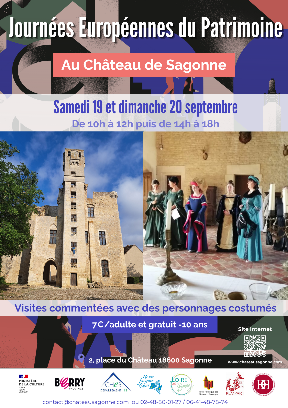 Journées Européennes du Patrimoine au Château de Sagonne