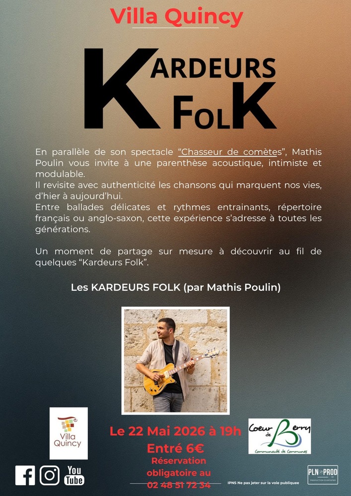 Kardeurs Folk — visuel événement